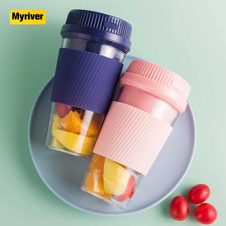 Myriver Hot Selling Wholesale Pure Copper Motor Portable Blender Fruit Juicer Mixer Usb Cup