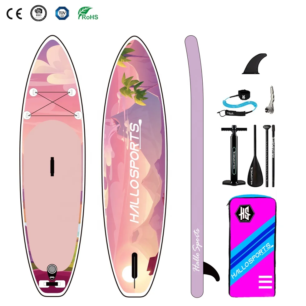 Hallosports 275 inflatable sup with kayak seat