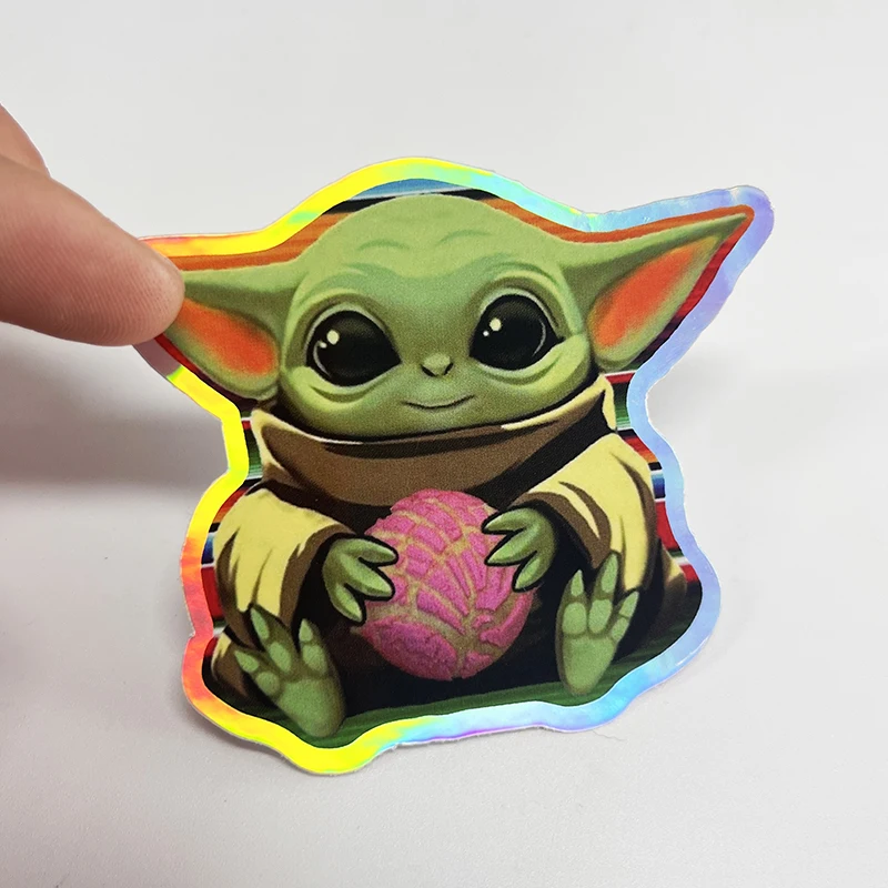 UV Proof Customize Design Sticker Custom Holographic Printing Waterproof PVC Vinyl Die Cut Logo Stickers