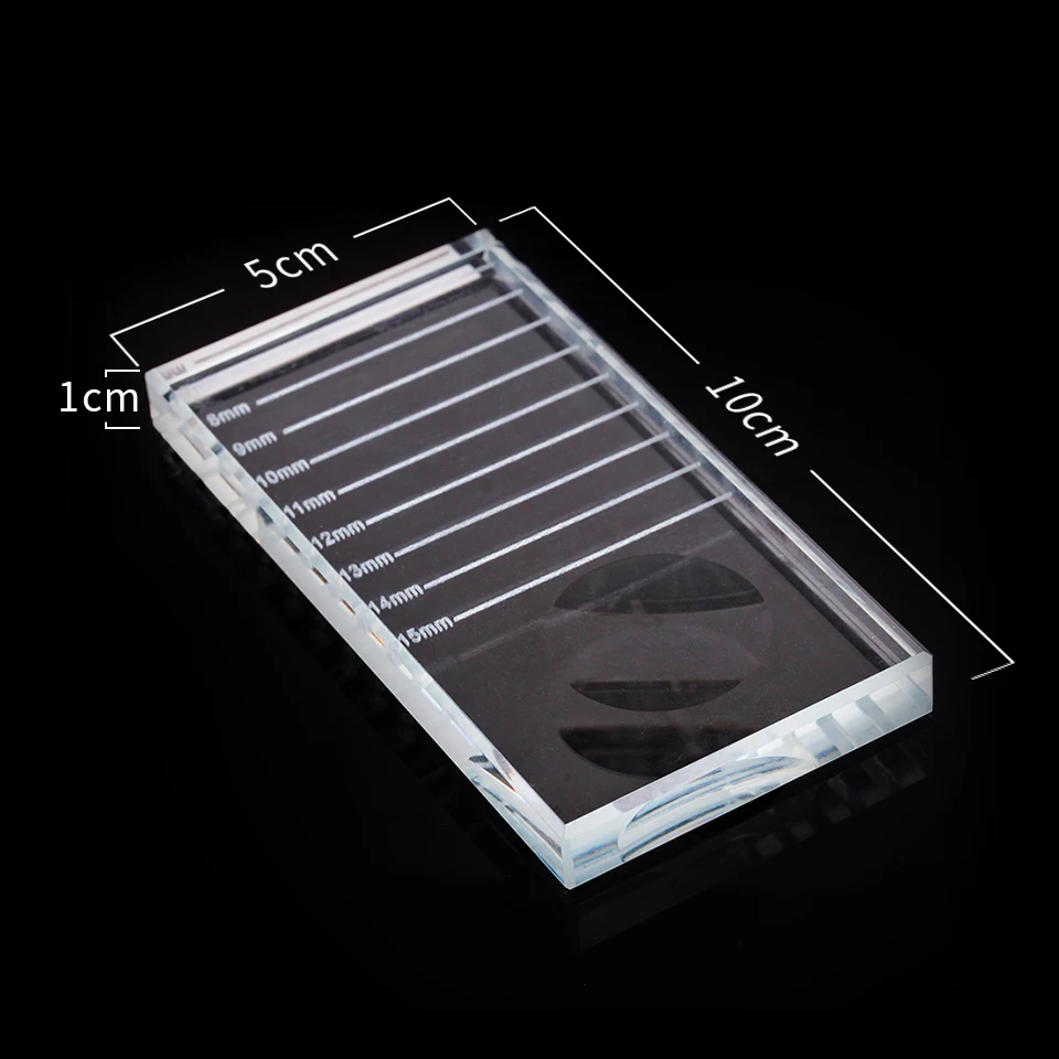 Wholesale Lash Extension Tile Glue Pad Stone Adhesive Pallet Round Lash Glue Stand Holder