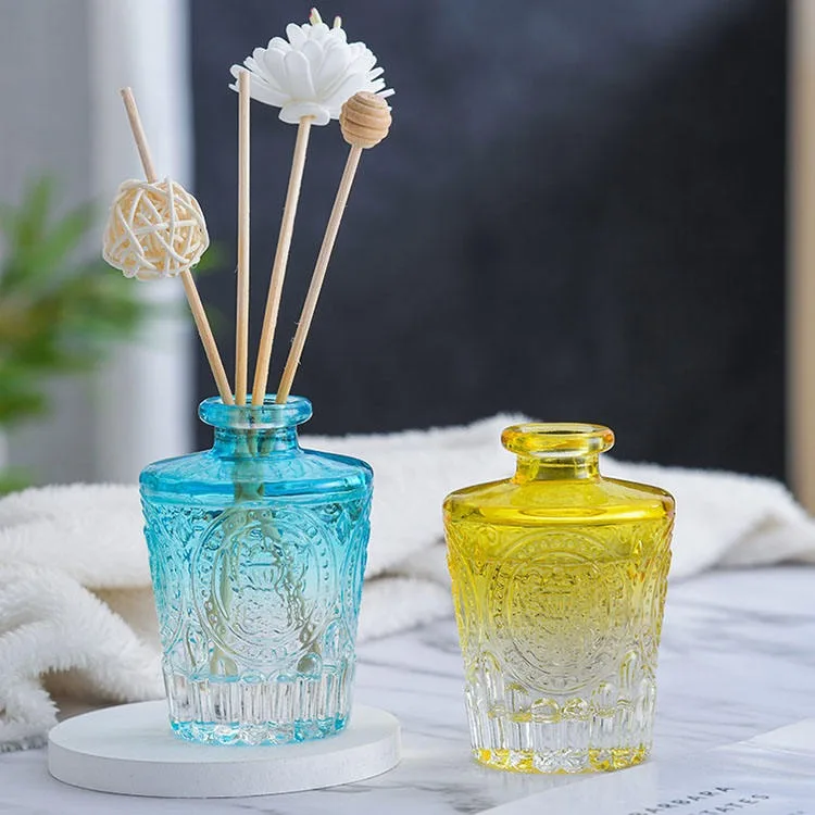 Luxury Style Conical Fragrant Glass Bottle Aroma Diffuser Bottles