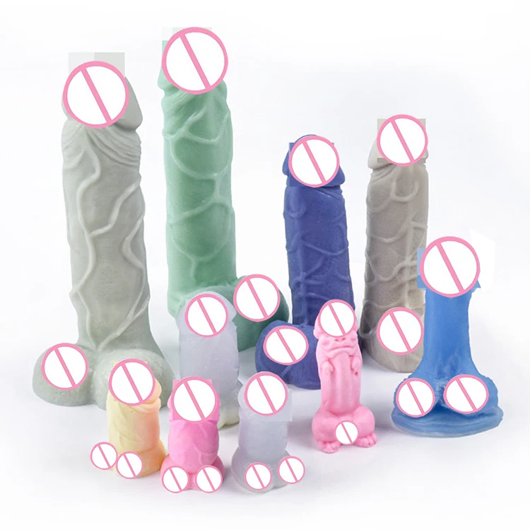 3D Penis Large Big Size Silicone Body Molds Suitable For DIY Handmade Shaped Man Sex Organ Genitals Adult Torso Decoration Mould