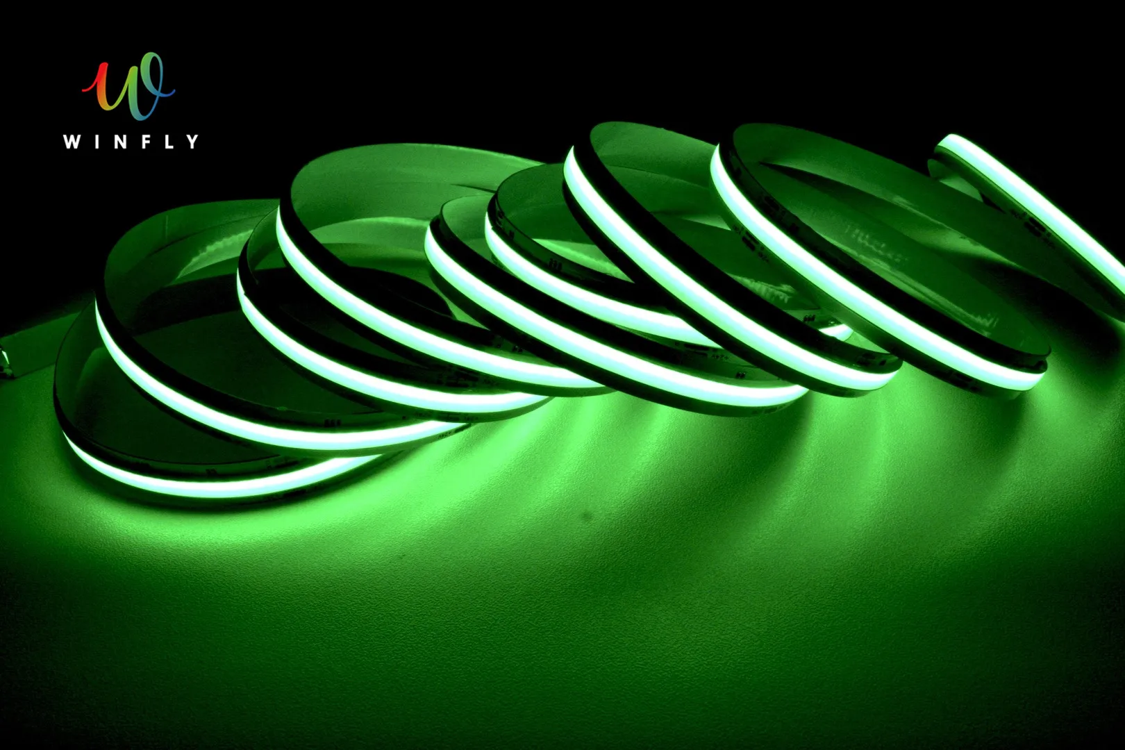 
High Quality Price Search Lights COB Rgb Led Strip Set 24V 5M Neon Led Strip Factory For Sale Blue Yellow Flexible lights 