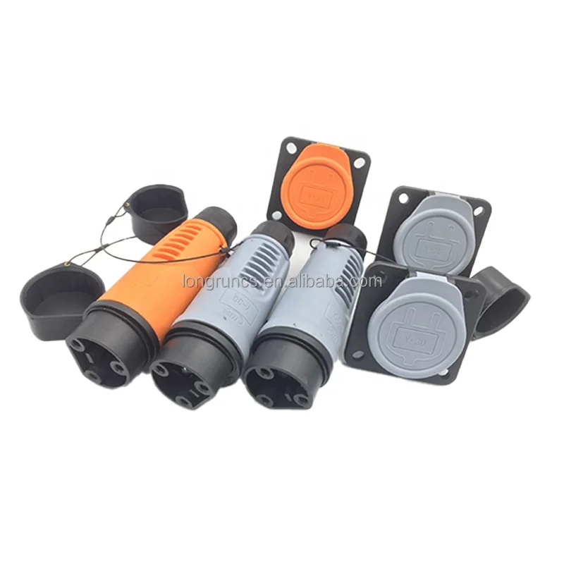 Lifepo4 Golf Cart Charger Socket Yeeda Y30/Y60 Charger Socket 48V 36V for YAMAHA EZGO Club Car