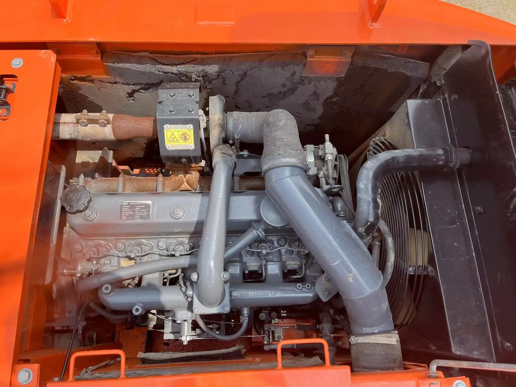 Used Doosan Wheel Excavator DH150w-7/ Second hand DOOSAN 150 Rubber Wheel Excavator with dozer blade for sale
