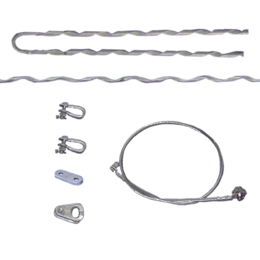 Best quality aluminum cald steel wire outer rods inner rods  Tension Set for OPGW