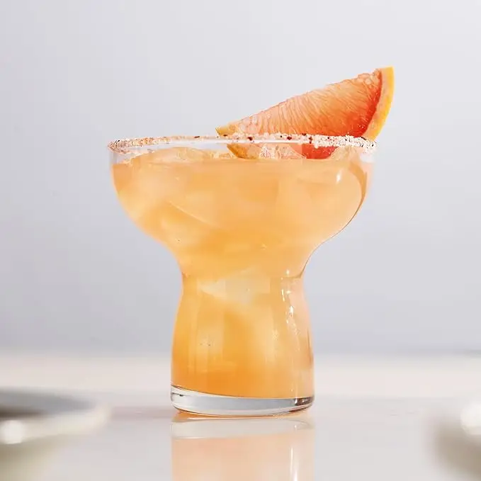 9oz Stemless Margarita Glasses Unique Bar Glasses Great for many occasions