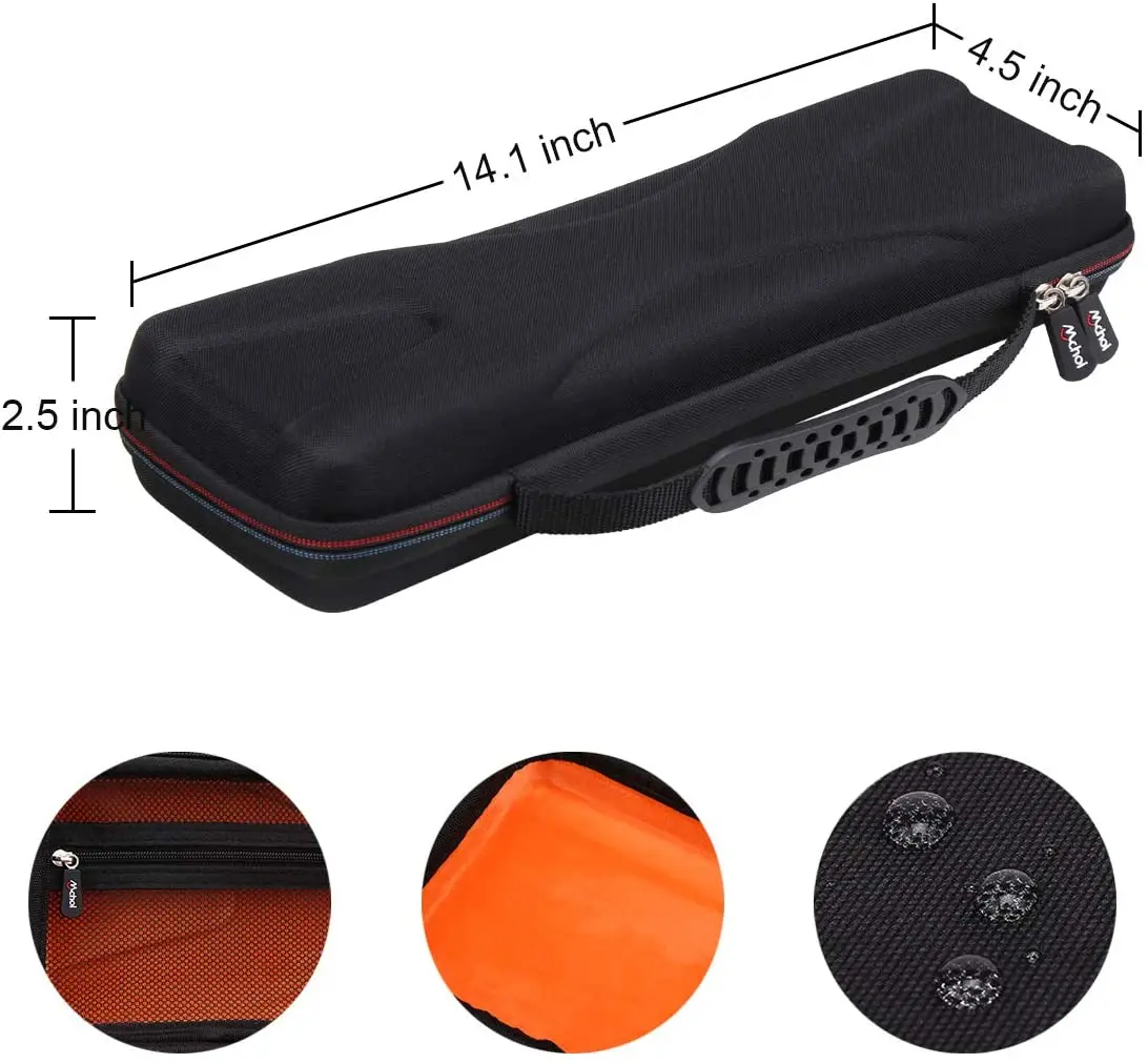 EVA Hard Portable Case  with Hercules DJ Starlight Pocket USB DJ  CASE