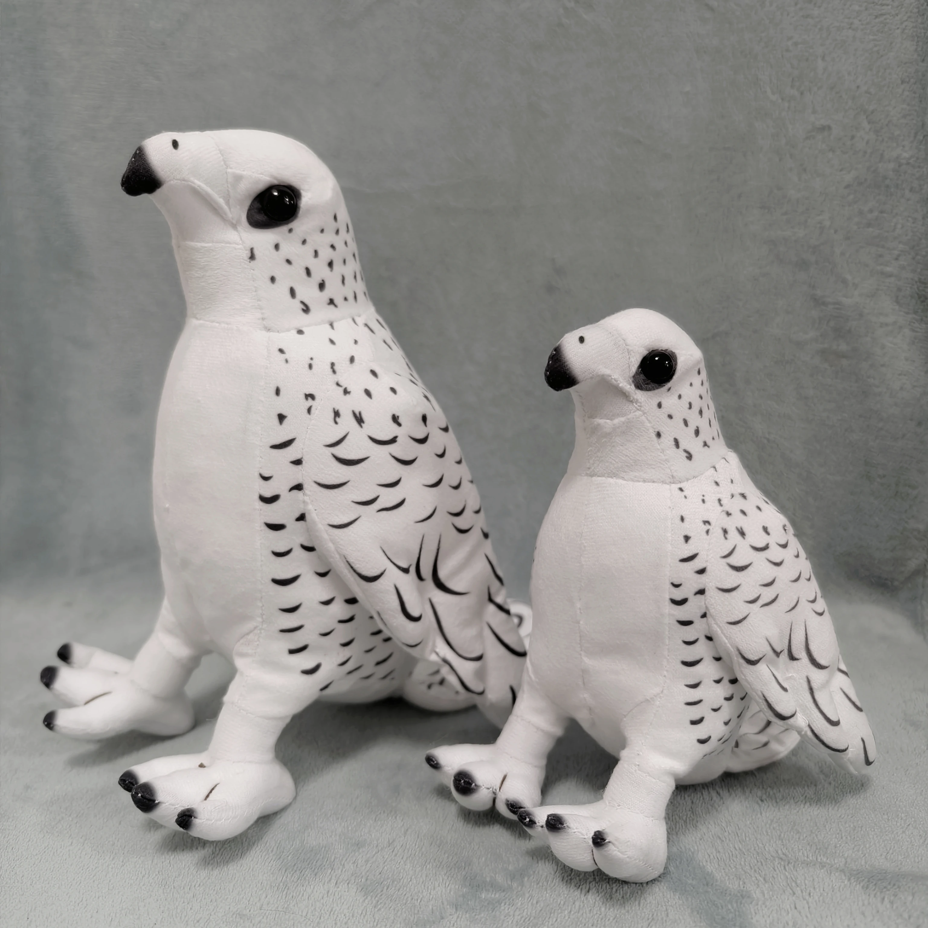 Customized flying eagle toy white falcon plush bald eagle toy stuffed animal wholesale falco hawk figurine white bird toy