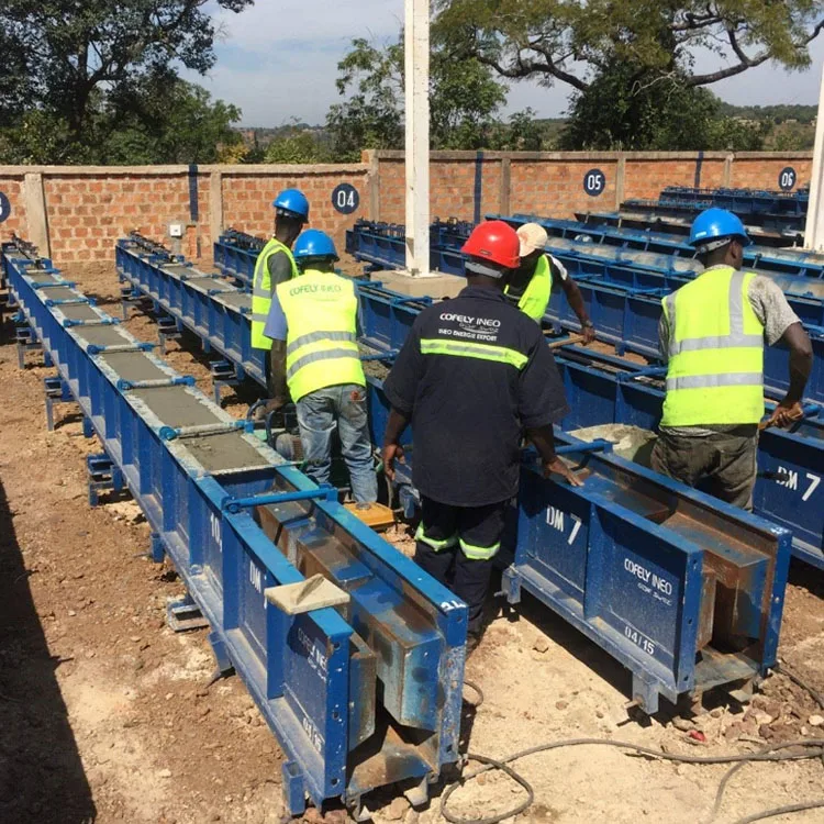 Concrete Electric Pole Equipment Concrete Electrical Pole Machine manufacturing plant Square Concrete Pole Mold