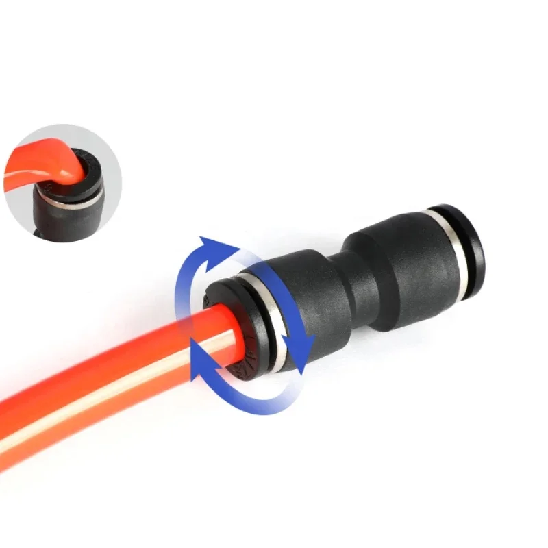 PU PV PY PE PM PZA PK HVFF SA T/Y/L Straight type 4 6 8 10 12 14 16mm pneumatic fittings for air water hose tube connector