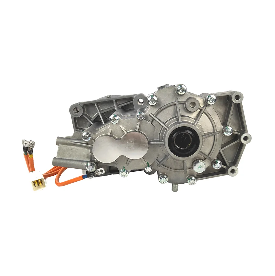 Hot Sale Hall Sensor Transmission  Ratio 1:1.76 1:8.15 12KW Elektrikli Wheel Hub Dc Gear Motor