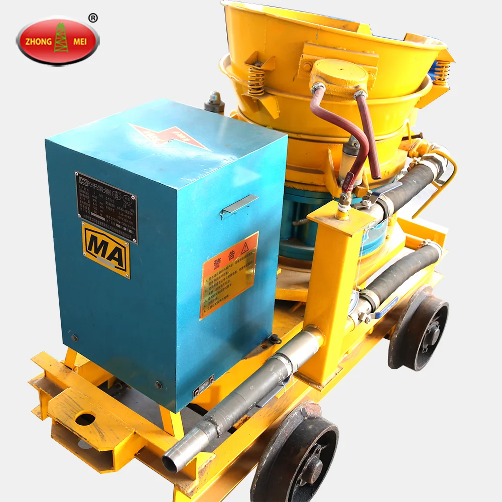 Widely Used PZ Series Dry Shotcrete Pump/ Gunite Machine For Sale