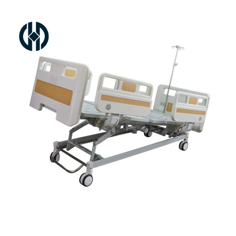 New tech high quantity Manhua Hot Selling electric Motorized medical five Functions Electric hospital bed with bed mattress