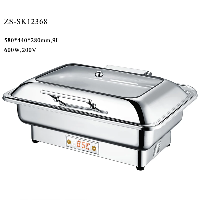 6 9 литров рулон топ жаровня блюдо буфетный подогреватель еды 18 10 нержавеющая сталь электрический шейкер пользовательский логотип