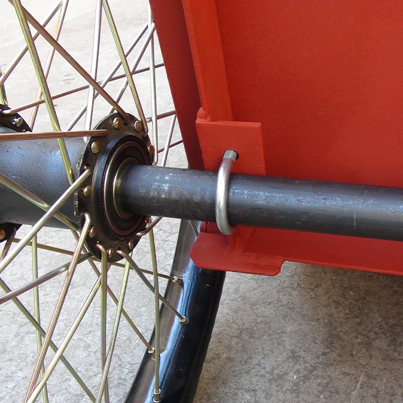 
heavy duty concrete steel tray construction wheel barrow two wheel 