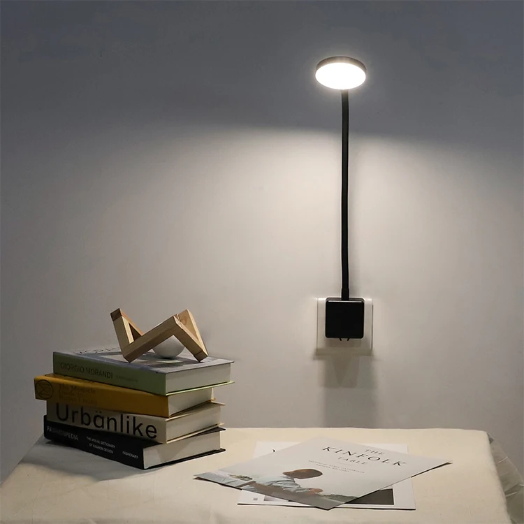 CCT Lighting Modes Remote Control Gooseneck Lampara Smart Led Desk Lamp Wall Reading headboard plug-in Lamps Function Table Lamp