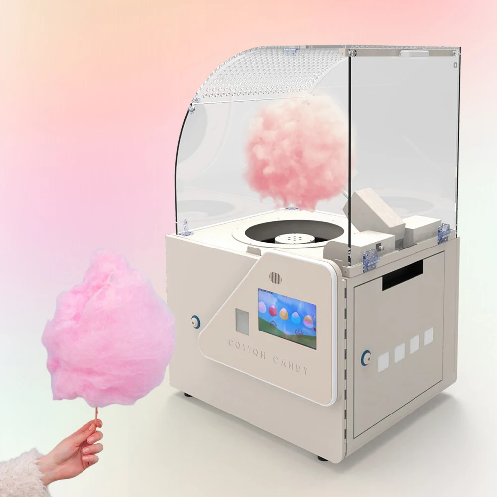 60s small vending machines portable 33kg mini cotton candy machine cotton candy makers for home business