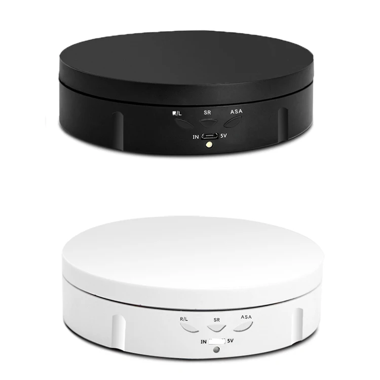 Портативная мини-камера для фотосъемки, вращающаяся на 360 Градусов Подставка для витрины, Электрический поворотный стол для фотосъемки