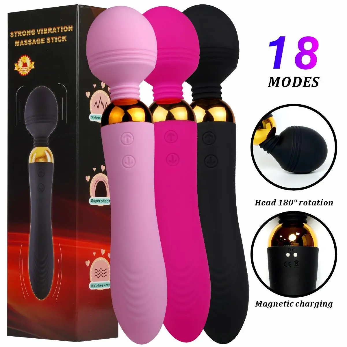 Wholesale Adult Product Silicone Vibrator G Spot Clitoral Massager 18 Sexs Products For Female Sex Toys For Woman