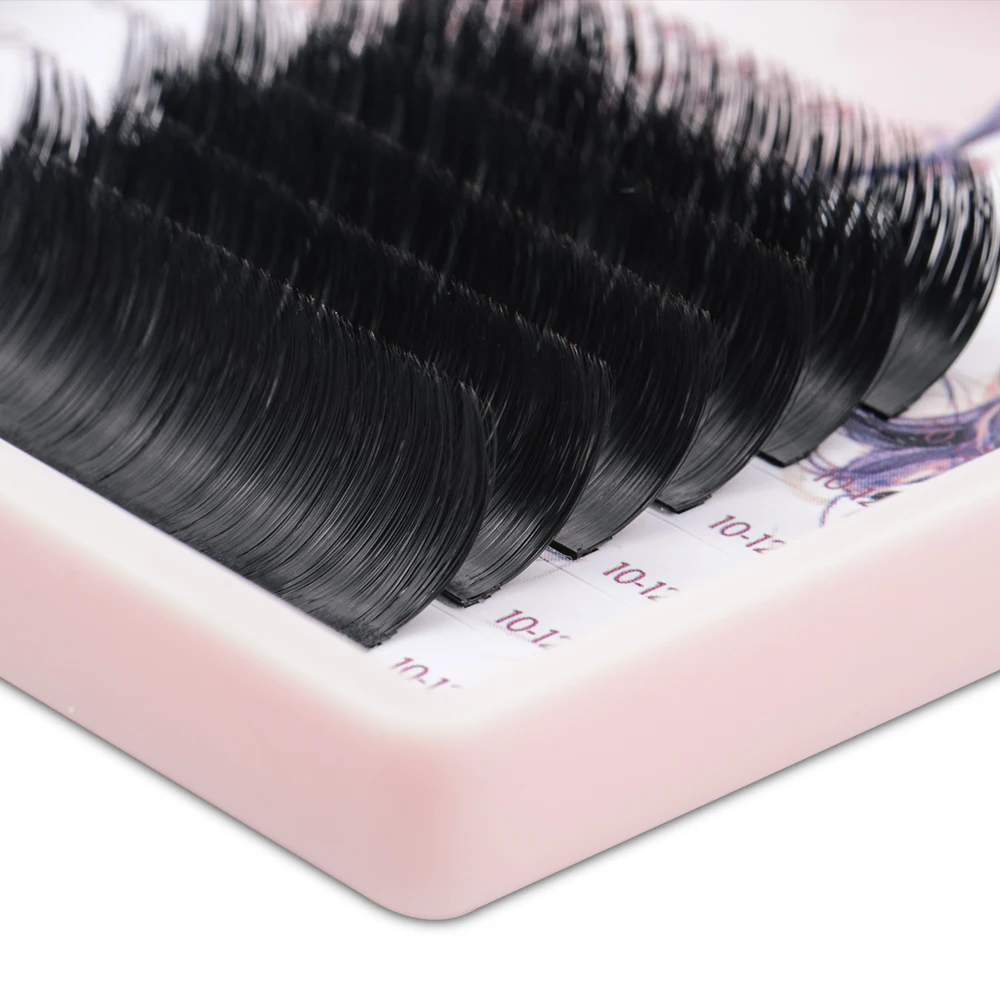 
NAGARAKU Eyelash Extension Auto fans Lash Bloom Easy Fanning Faux Mink Self fan 0.03 J B C D Multiple layers 