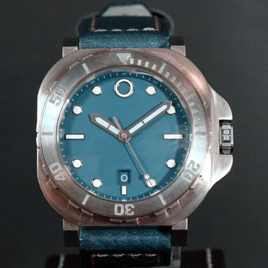 High Quality Fashion mechanical automatic brass man watch factories in china  diver watches