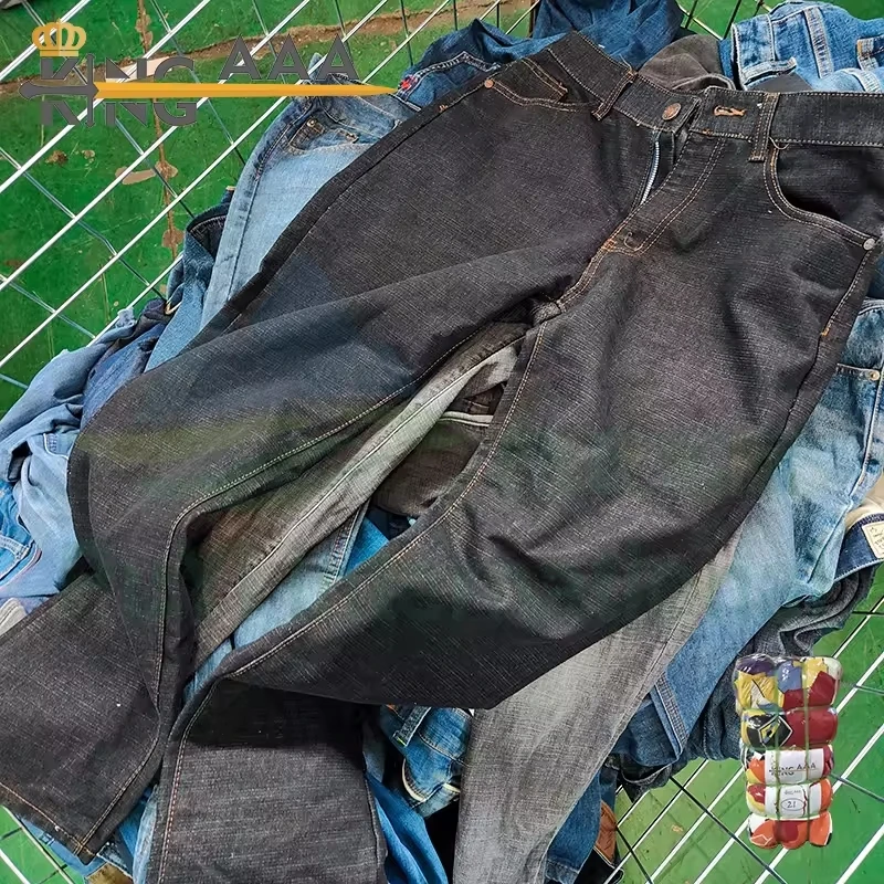 wholesale Grade B used clothes levi pant cowboy jeans bales Second Hand korea used clothes for men