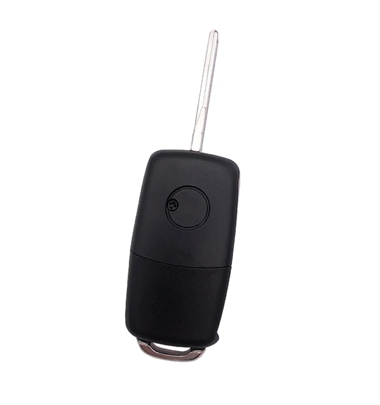 Long Distance Plastic Metal 315MHz 433MHz Flip Keyblade Universal Remote Car Auto Smart Key Black Line High Sensitivity