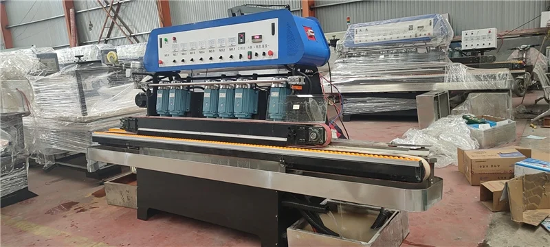 glass beveling machine.