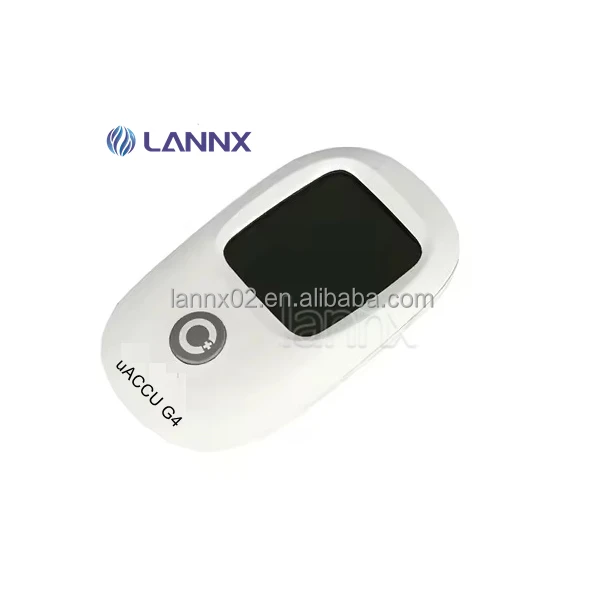 LANNX uACCU G4 Custom Cheap Digital Blood Glucometer Wireless Blood Sugar Monitor with Blood Glucose test strips glucometros