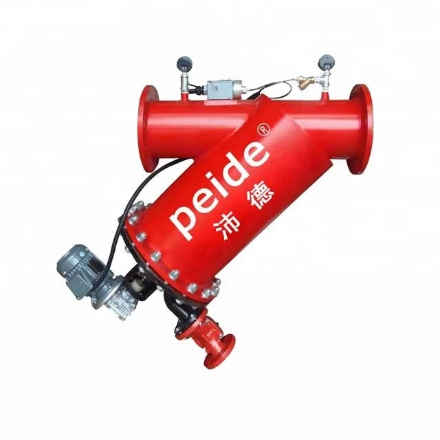 Automatic stainless steel 304 coarse sintered screen water filter for drip system