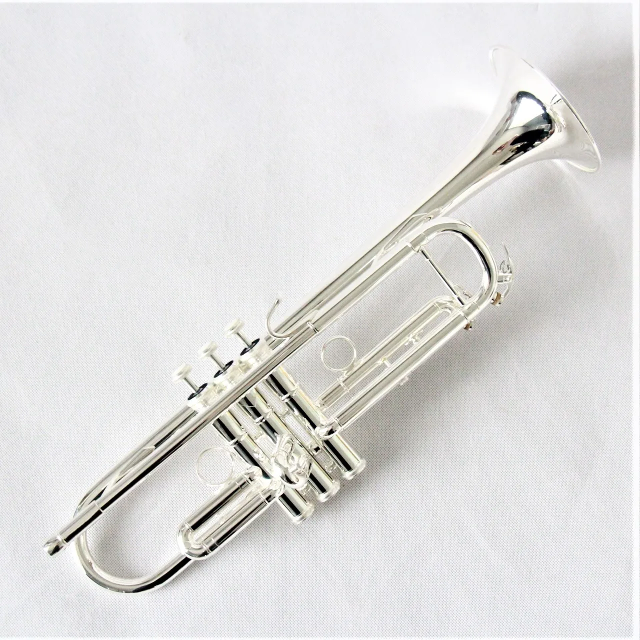 
High end gold cooper professional trumpet B ach style silver plated expensive trumpets top level trumpet 