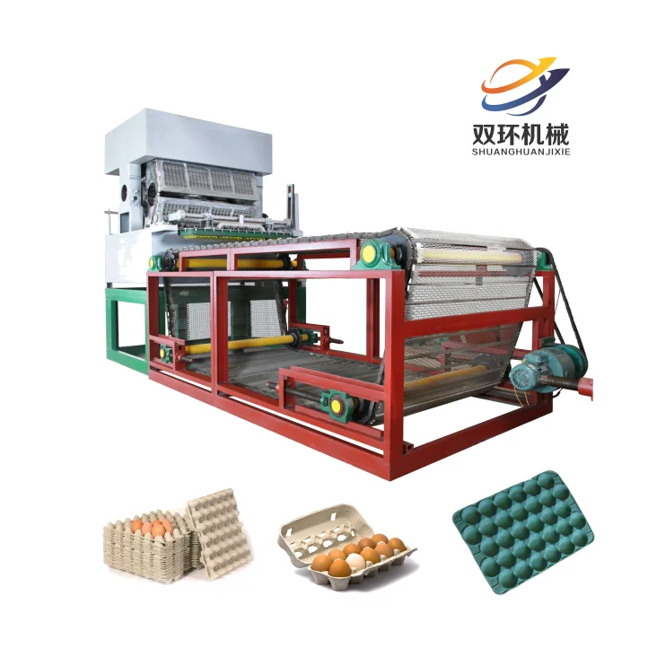 
 Used paper egg tray and egg box making machine production line with drying machine for large quantity production  