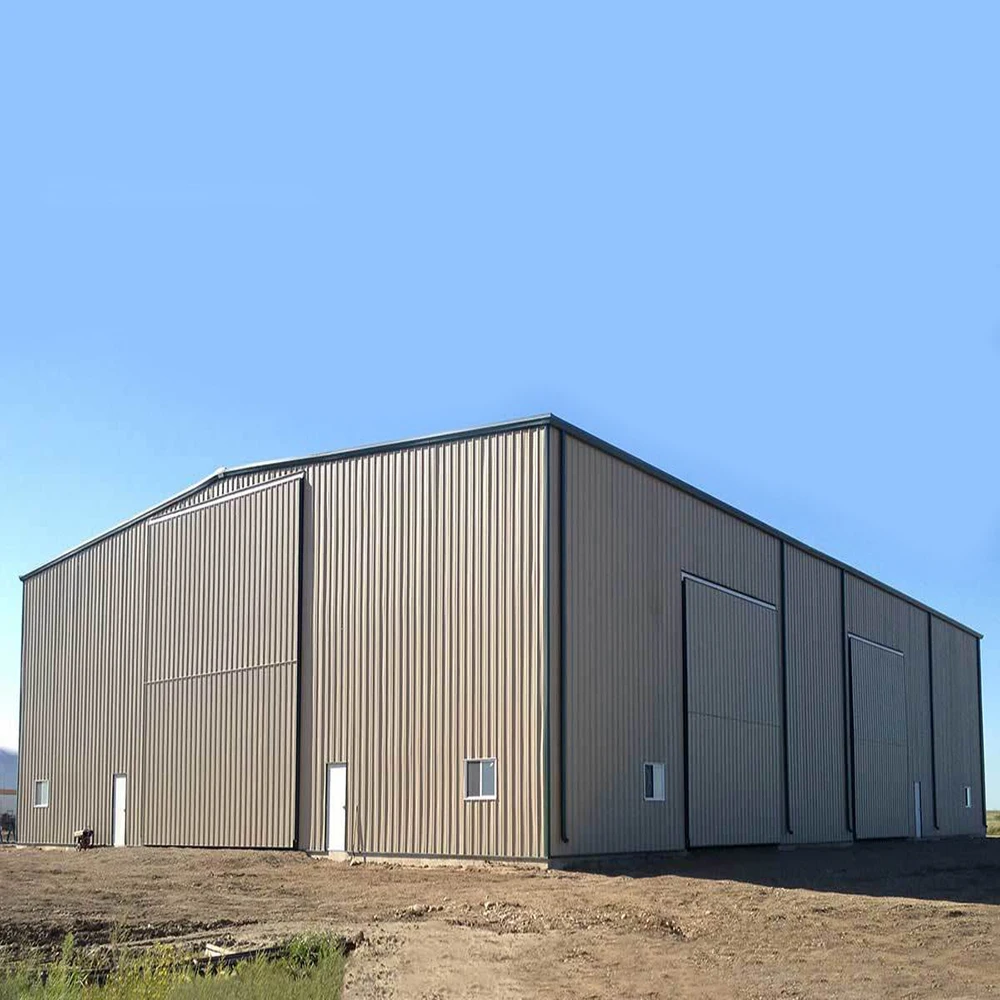 Manufacturer Industrial Prefab Light Steel Structures for Warehouse Frame Shed Workshop Self Storage Building