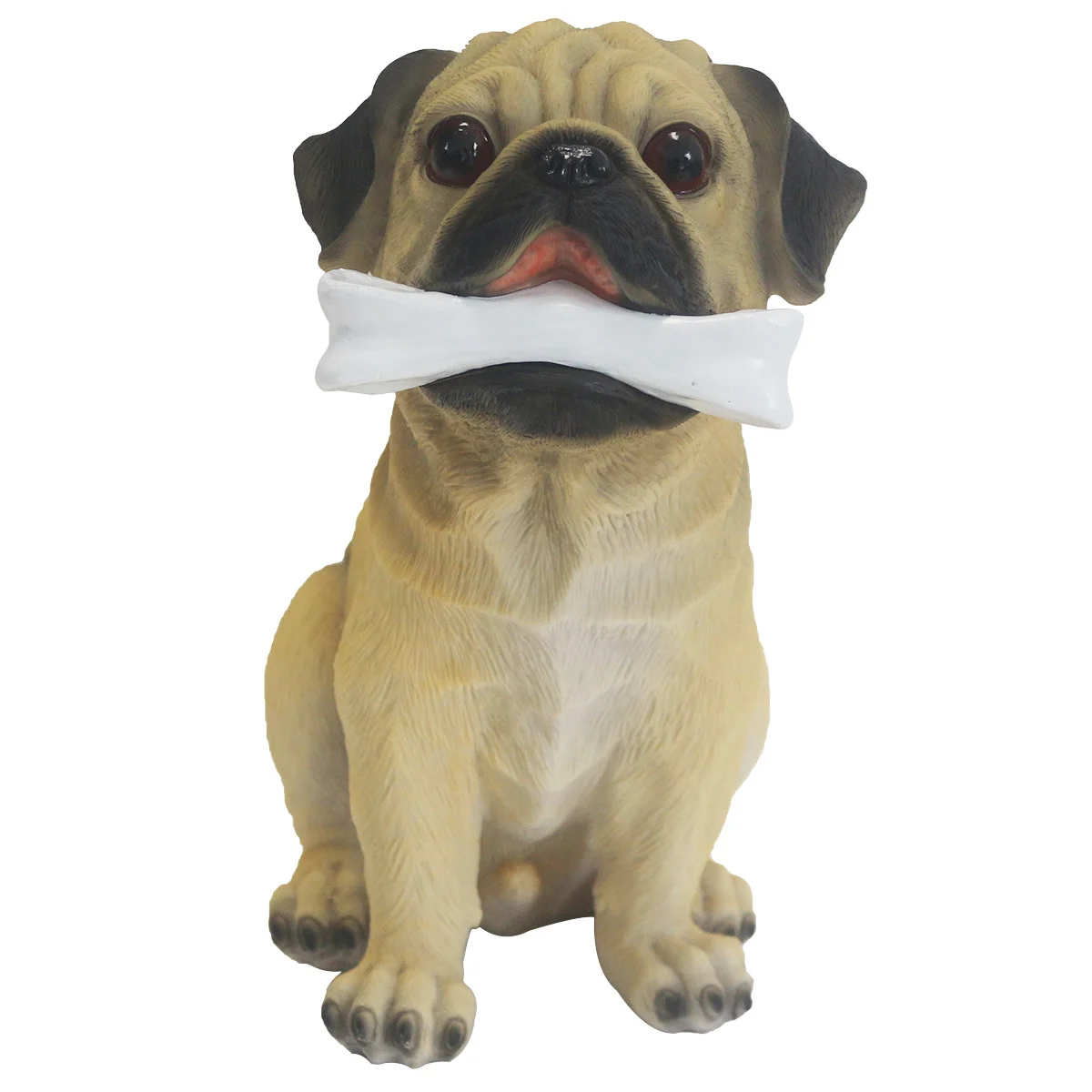 jinshidai creative cute resin crafts Bone pit bull statue animals dog sculpture home decorative