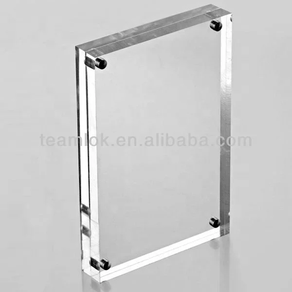 High Quality Magnetic Crystal Acrylic Photo Frame