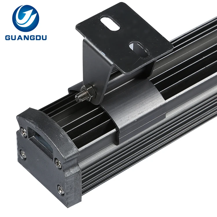 Epistar чип IP65 DMX RGB наружный 12 Вт Светодиодный линейный настенный светильник