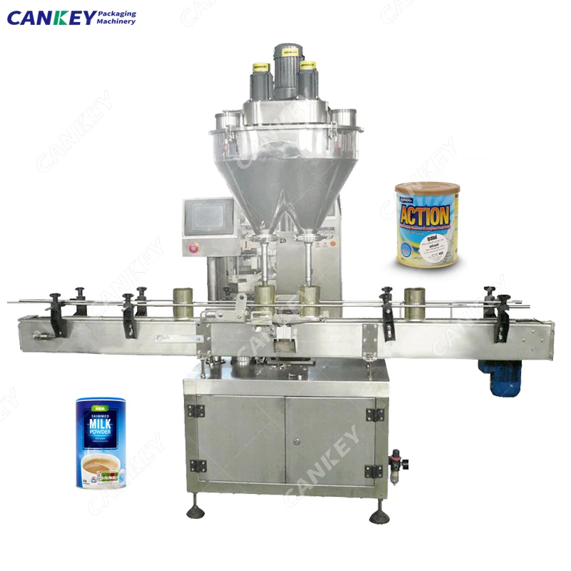 100G Okra Lime Powder Filing Spice Bottle Filling And Packing Machine