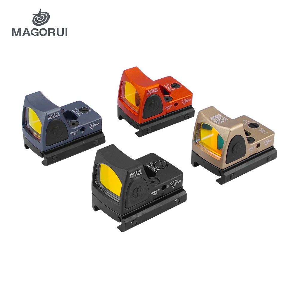 MAGORUI Stock RMR Red Dot Sight Collimator Sight Scope fit 20mm