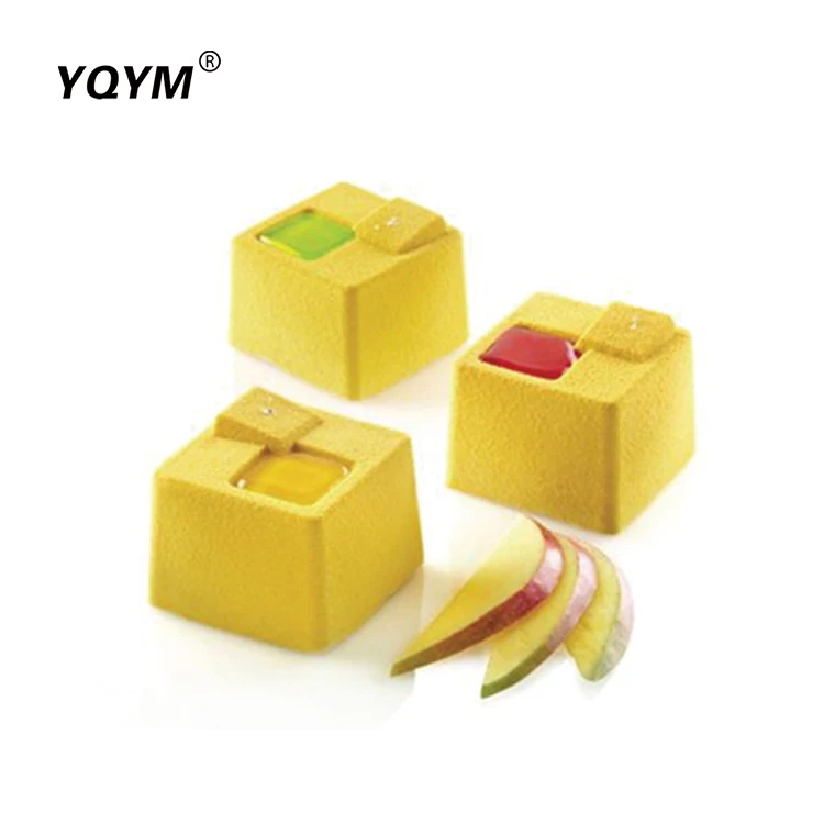 Handmade Soap Molds 8 Cavities Square Silicone Cake Baking Mold