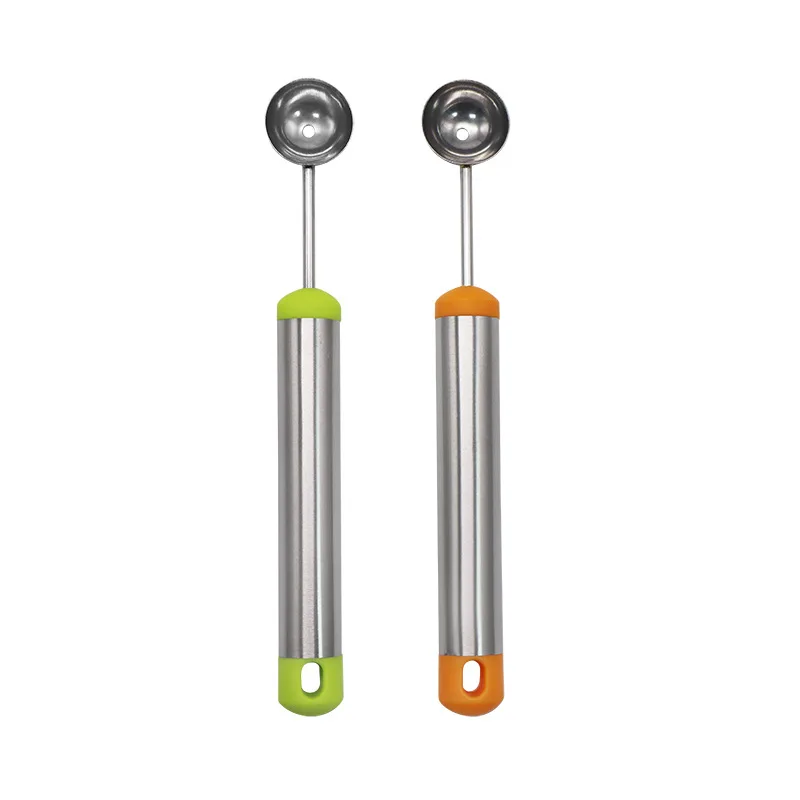  Spot stainless steel fruit scoop household digger kitchen tool single-head
