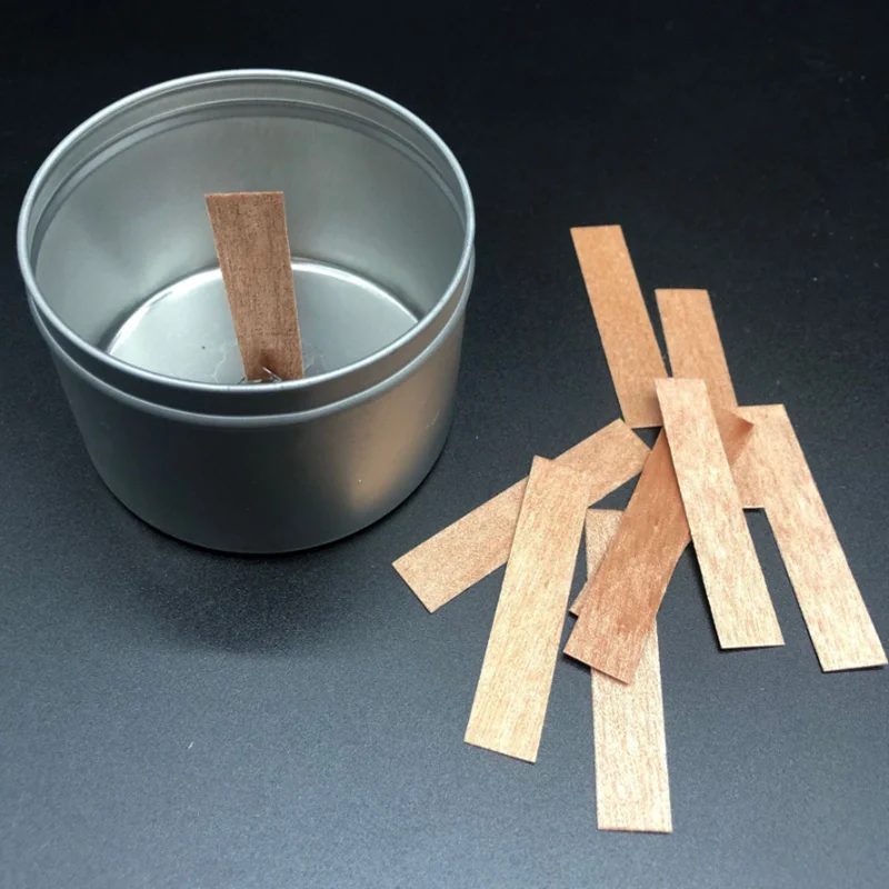 
 Wholesale wooden candle wicks for making candle scented soy candle wood wicks  