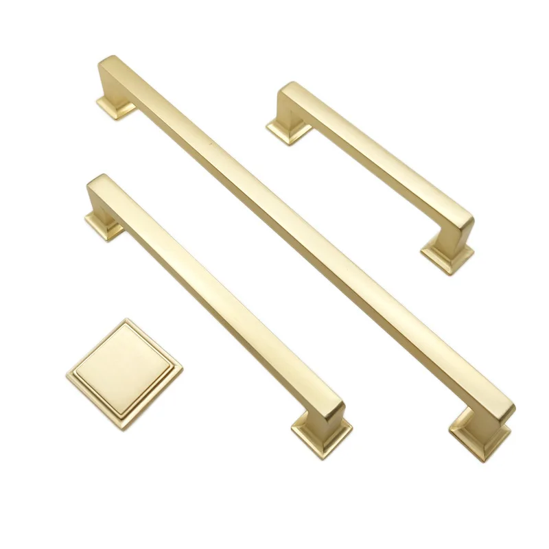 Zinc Alloy Cabinet Hardware Furniture Pulls Handle For Kitchen Furniture Cabinet Hardware Drawer Door Metal Handle Pull