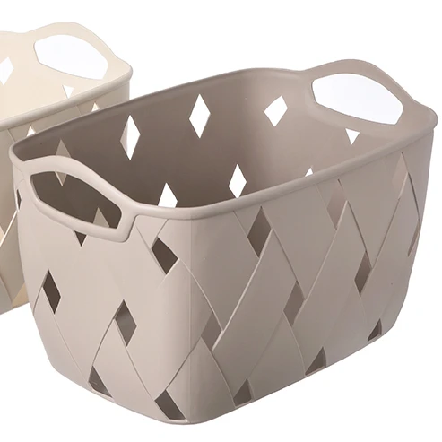2020 New design Home Storage basket Bathroom storage holder Clothes box Towel box.bottle box basket Plastic Basket with Handle