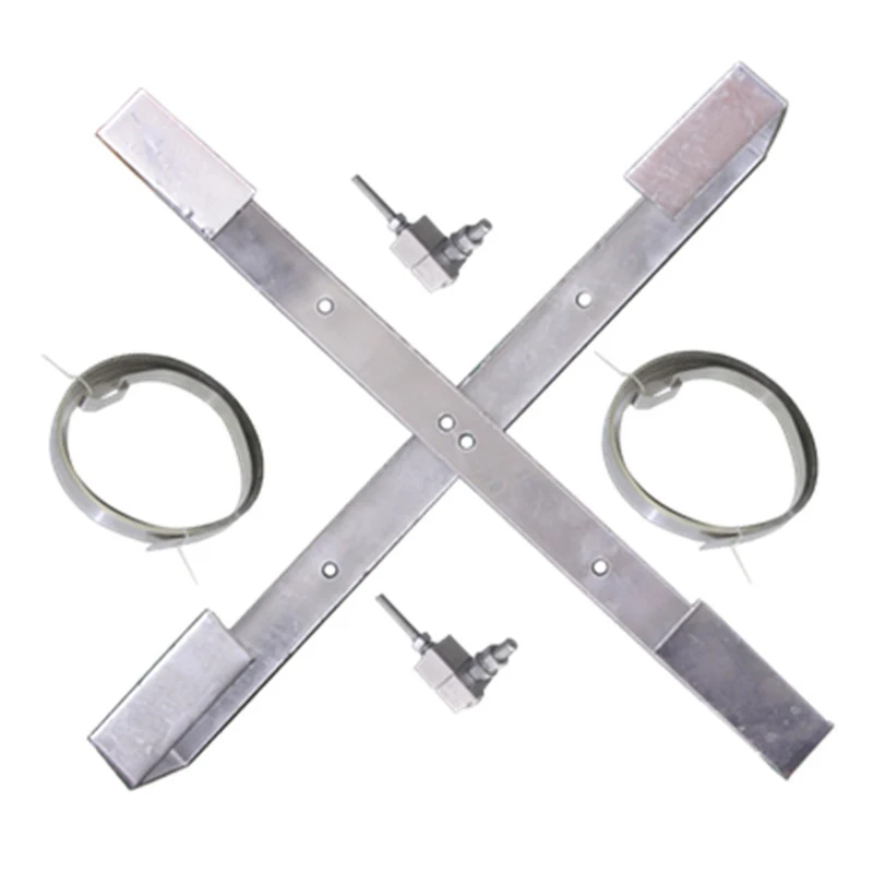 Overhead ADSS Cable and Fiber Optic Drop Cable Single Management Storage Bracket for FO Aerial Installation