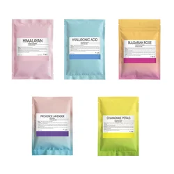 oem glow hydra rose face mask jelly 100g private label hydro turmeric jelly face mask powder