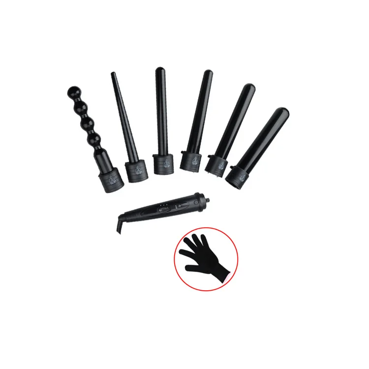 electronic hot tools ceramic cone curling iron magic hair curler salon 19mm/25mm/32mm