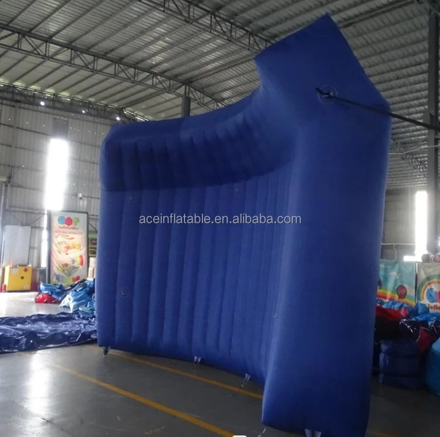Factory customized portable acoustical shells sound barrier Inflatable Wall Noise sound Control inflatable Noise Barrier