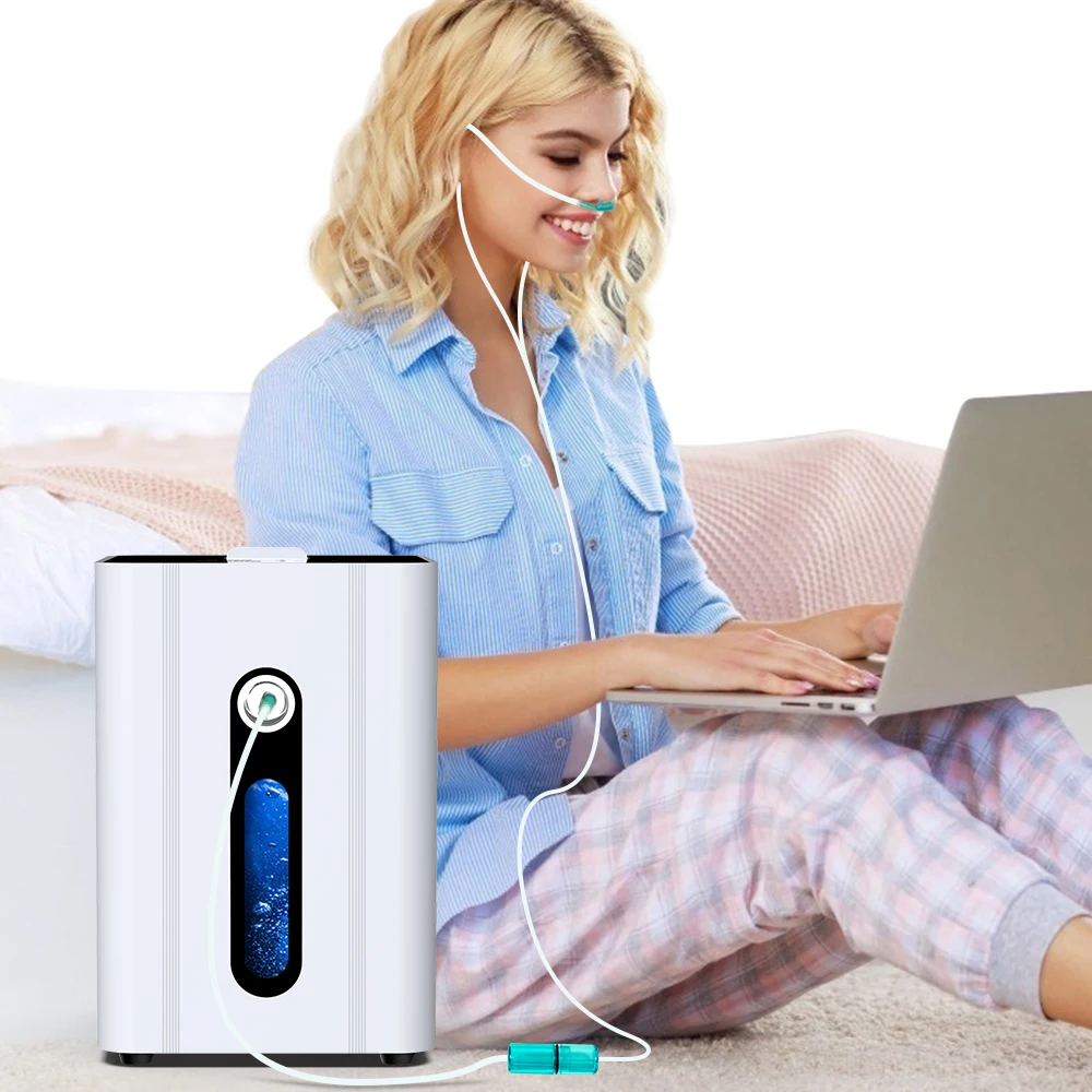 Suyzeko Portable 150ml High Purity 99.996% Hydrogen Gas Generator Hydrogen Breath Therapy Machine