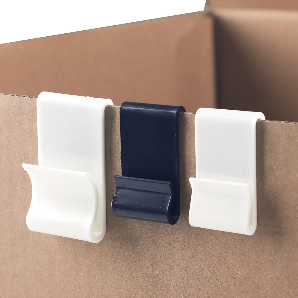 Wholesale Custom Supermarket Hanging Display Pp Small Plastic S Hooks Power Wing Clip